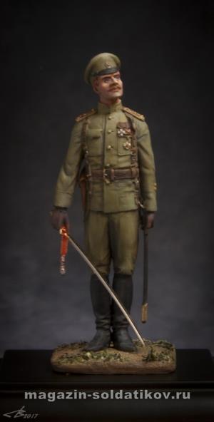 Офицер пехотных полков РИА 1914-17 гг. 54 мм, Chronos miniatures