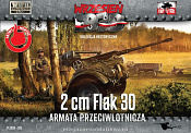 Сборная модель из пластика 2cm Flak 30 Gun (2) 1:72, First to Fight - фото