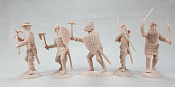 Солдатики из пластика Английские рыцари (бежево-розовый), 1:32 Хобби Бункер - фото