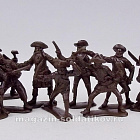 Солдатики из пластика Карибские пираты (коричневый цвет) 1/32, Mars