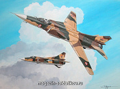Сборная модель из пластика Самолет МиГ-23 1:144 Академия - фото