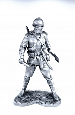 Миниатюра из олова Ударник-гренадер- рядовой 189- го пех. Измайловского плк, 1917 г., 75 мм EK Castings - фото
