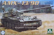 Сборная модель из пластика Французский легкий танк AMX-13/90 1/35 Takom - фото