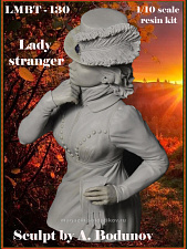 Сборная миниатюра из смолы Lady stranger 1/10, Legion Miniatures - фото