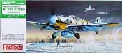 Сборная модель из пластика Самолет Messerschtt Bf109 G-2/ R-6 «JG54 Grunherz» 1:72, FineMolds - фото