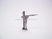 Солдатики из металла Австрийский стрелок, стреляющий стоя, Магазин Солдатики (Prince August) - фото