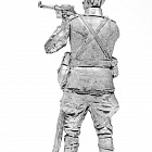 Миниатюра из олова 249 РТ Турецкий офицер, 54 мм, Ратник