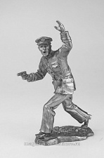 Миниатюра из олова 5125 СП Старший лейтенант РККФ 1940-43 гг., 54 мм, Солдатики Публия - фото