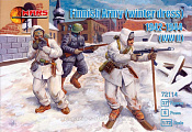 Солдатики из пластика Финская армия (зимняя униформа) 1942-44 гг. (1/72) Mars - фото