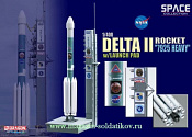 Д Космический аппарат Delta II Rocket (1/400) Dragon. Космос - фото