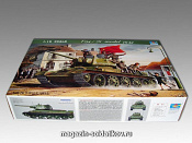 Сборная модель из пластика Танк Т - 34/76 мод. 1943г. 1:16 Трумпетер - фото
