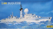 Сборная модель из пластика Корабль «Duquesne» 1:400 Хэллер - фото