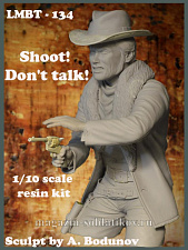 Сборная миниатюра из смолы Shoot! Don't talk! 1/10, Legion Miniatures - фото