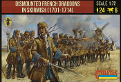 Солдатики из пластика Dismounted French Dragoons in Skirmish (1/72) Strelets - фото