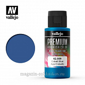 Краска акрил-уретановая Vallejo Premium, кобальт синий 60 мл, Vallejo Premium - фото