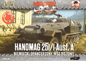 Сборная модель из пластика Hanomag 251/1 Ausf A Halftrack 1:72, First to Fight - фото