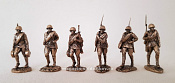 Фигурки из бронзы Дороги 41-го, набор из 6 фигур, Магазин Солдатики - фото