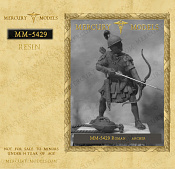 Сборная фигура из смолы Roman archer, 54 mm. Mercury Models - фото