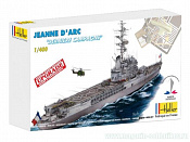 Сборная модель из пластика Корабль Jeanne D'Arc «Dernier Campagne» 1:400 Хэллер - фото