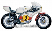 Сборная модель из пластика ИТМотоцикл Yamaha YZR 500 1974 (1/9) Italeri - фото