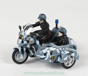 Масштабная модель в сборе и окраске Мотоцикл с люлькой Технопарк - фото
