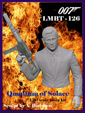 Сборная миниатюра из смолы Quantum of Solace 1/10, Legion Miniatures - фото