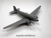 Сборная модель из пластика Советский транспортный самолет Ли-2 (1/200) Звезда - фото