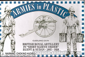 Британская королевская артиллерия. Египет, Судан, 1/32 Armies in plastic - фото