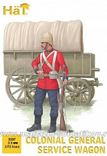Солдатики из пластика Colonial General Service Wagon (1:72) Hat - фото
