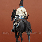 Сборная фигура из смолы SM 5433 Прусский кирасир. 1808-1814, 54 мм, SOGA miniatures