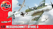 А Самолет Messerschmitt Bf109E-3 (1:72) Airfix - фото