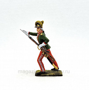 Миниатюра из олова Офицер гренадерских полков 1780-90 годы, Россия, 54 мм, Студия Большой полк - фото