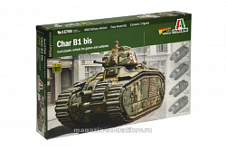 Сборная модель из пластика ИТ Танк Char B1 BIS, 28 мм, Italeri