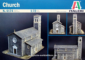 Сборная модель из пластика ИТ Церковь (1/72) Italeri - фото