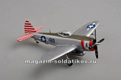 Масштабная модель в сборе и окраске Самолёт P-47D Thunderbolt 527th FS - 86th FG, (1:48) Easy Model - фото