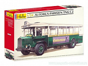 Сборная модель из пластика Aвтомобиль Autobus Parisien TN6 C2 1:24, Хэллер - фото