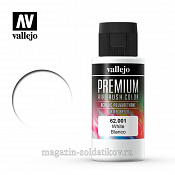 Краска акрил-уретановая Vallejo Premium, белая, 60 мл, Vallejo Premium - фото