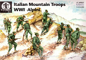 Солдатики из пластика АР 057 Итальянские горные войска. Альпы IМВ (1:72), Waterloo - фото