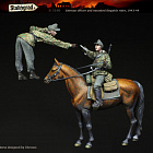 Сборная фигура из смолы German… (2 fig + horse) 1/35, Stalingrad
