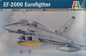 Сборная модель из пластика 0099 ИТ Самолет Eurofighter Twin - Seater (1/72) Italeri - фото