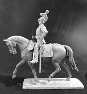 Сборная миниатюра из металла Офицер «Гард Дю Кор», Вестфалия, 54 мм, Chronos miniatures - фото