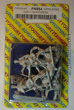 Фигурки из металла PN 554 Ранние кирасиры (28 мм) Foundry - фото