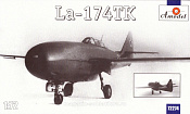 Сборная модель из пластика Реактивный истребитель Lavochkin La-174TK Amodel (1/72) - фото