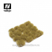 Бежевая сухая трава пучок Vallejo Scenery, имитация. Высота 12 мм - фото