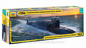 Сборная модель из пластика Российская атомная подводная лодка «Тула" проекта "Дельфин» 1:350, Звезда - фото