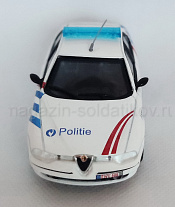 - Alfa Romeo 156 Полиция Бельгии   1/43 - фото