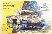 Сборная модель из пластика ИТ Sd.Kfz.171 Panther Ausf. A (1/35) Italeri - фото