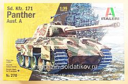 Сборная модель из пластика ИТ Sd.Kfz.171 Panther Ausf. A (1/35) Italeri