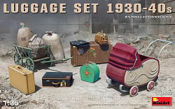 Сборная модель из пластика Багажный набор 1930-40-х,, MiniArt (1/35)
