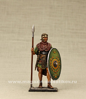 Миниатюра в росписи Римский солдат вспомогательных войск, 54 мм - фото